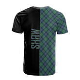 Shaw Ancient Tartan T-Shirt Half of Me - Cross Style